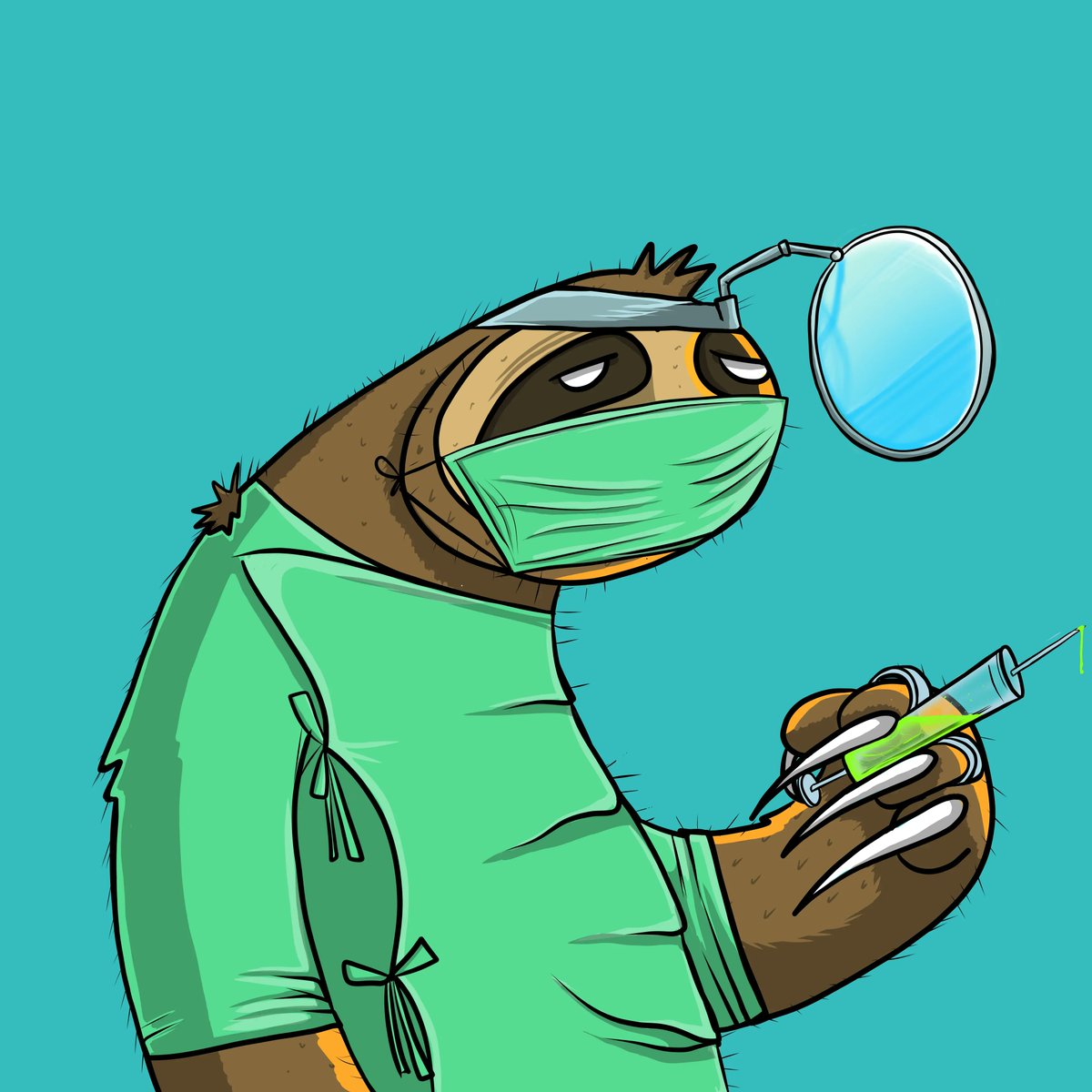 HangryAnimals's tweet photo. When 5 species isn't enough... We've decided to double it and go for 10 genesis species. 1,110 of each species will be the core of our genesis collection. Which leaves 11 characters as super rare 1/1s to find and own. Woooop. #quickmaffs #NFTartwork #nftartists #hangrysloth https://t.co/tHF4R33kvP