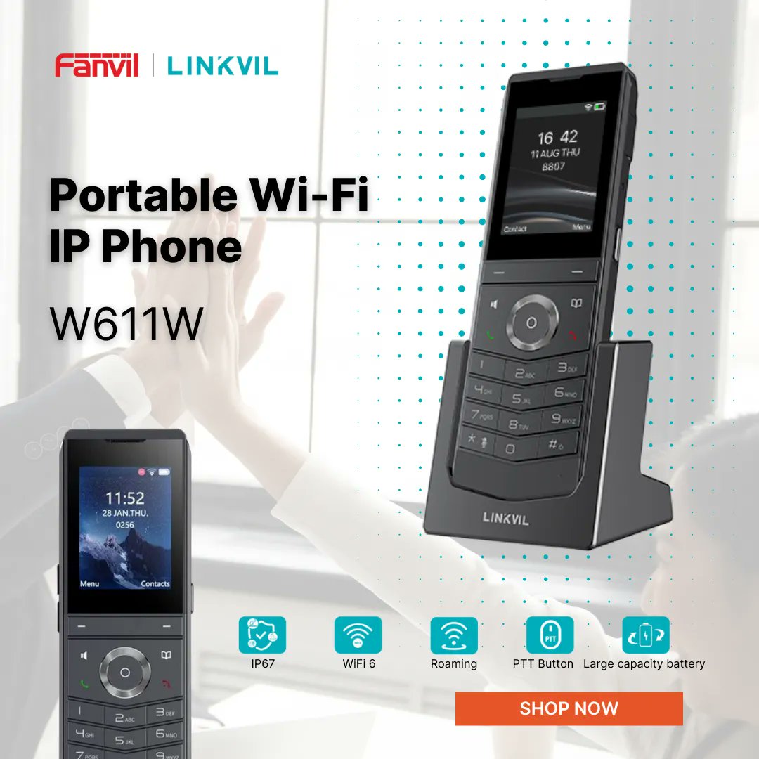 devicedealau's tweet photo. Are you tired of being tethered to your desk while making business calls? With Linkvil portable wifi IP phones, you can take your office on-the-go!

Buy now from Device Deal: https://t.co/riKQ4P9Wta 

💻📱 #DeviceDeal #IPPhones #VoIP #business #phones #enterprisephone #3cx #pbx https://t.co/NkJvYV7ZR1
