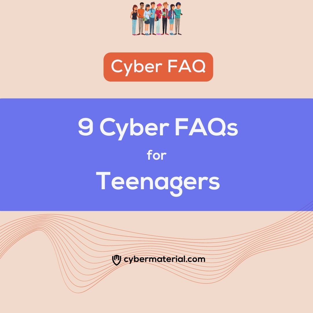 Cybermaterial_'s tweet photo. ❓👉 9 Cyber FAQs For Teenagers
- What is cyberbullying?
- How can I protect my personal information online?
- How can I spot a phishing scam?
👉 Follow @Cybermaterial_
#cyberFAQ #cyberbullying #teens https://t.co/yXoVV6PIkV