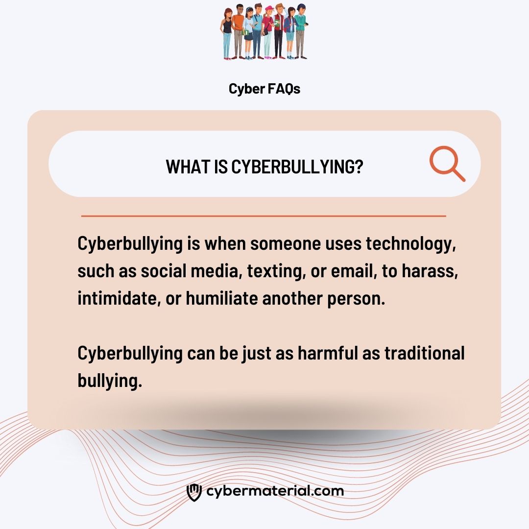Cybermaterial_'s tweet photo. ❓👉 9 Cyber FAQs For Teenagers
- What is cyberbullying?
- How can I protect my personal information online?
- How can I spot a phishing scam?
👉 Follow @Cybermaterial_
#cyberFAQ #cyberbullying #teens https://t.co/yXoVV6PIkV