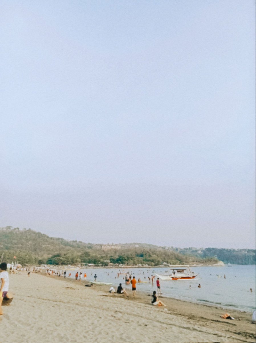 finally, a beach break.