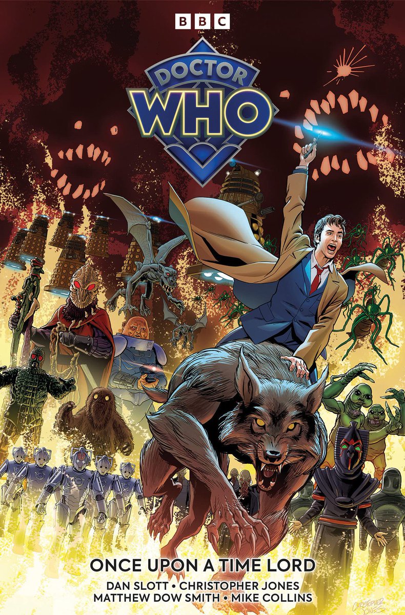 There's an all-new ALT cover to my #DoctorWho Special/Graphic Novel coming out this October by <a href="/ChrisJonesArt/">Christopher Jones</a>! It's gorgeous!

Feel like it might show too much so I'm putting it behind a filter.

My advice: Don't look. Just pick it up blind in Oct.

But if you must... Here it is!