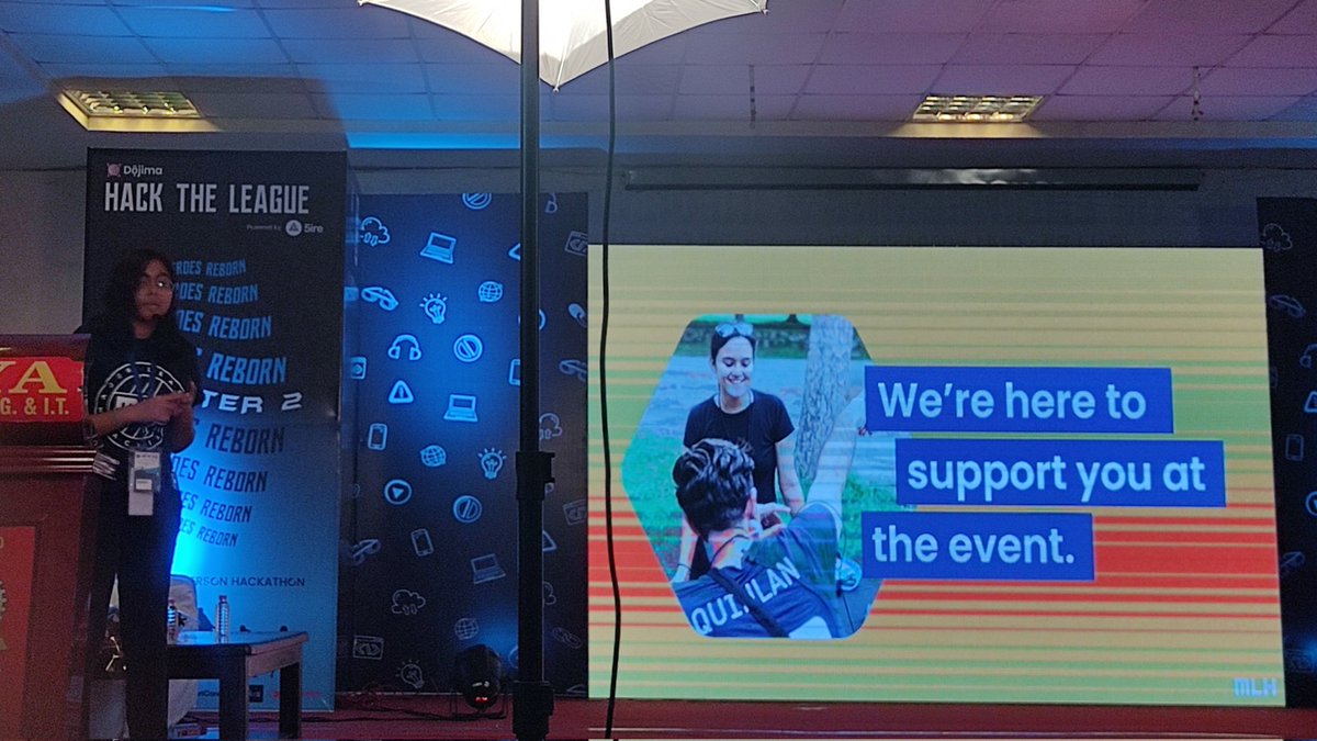 <a href="/MLHacks/">Major League Hacking (MLH)</a> at #HackTheLeague for support ✌️