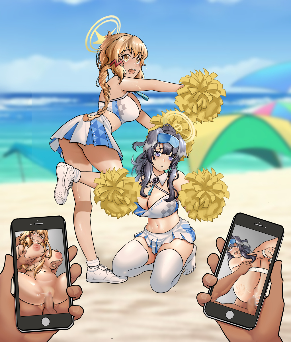 blackmoreinvok2's tweet photo. [R-18] Hibiki X Hibiki! #猫塚ヒビキ #ヒビキ #巨乳 #極上の女体 #魔性の女 #戦姫絶唱シンフォギア #立花響 #ブルーアーカイブ #ブルアカ https://t.co/XgHmyEWlf9 https://t.co/pRj0yfnQNA