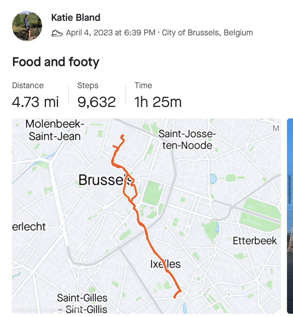 In an attempt to clock up the Gritcliffe Challenge miles, Miss Bland has been stomping around Belgium. She covered over 42 miles on foot over 4 days! Some would argue she’s taking it seriously for Grylls House <a href="/WmsHouse/">WMSHouse</a> #TrekForTemplar