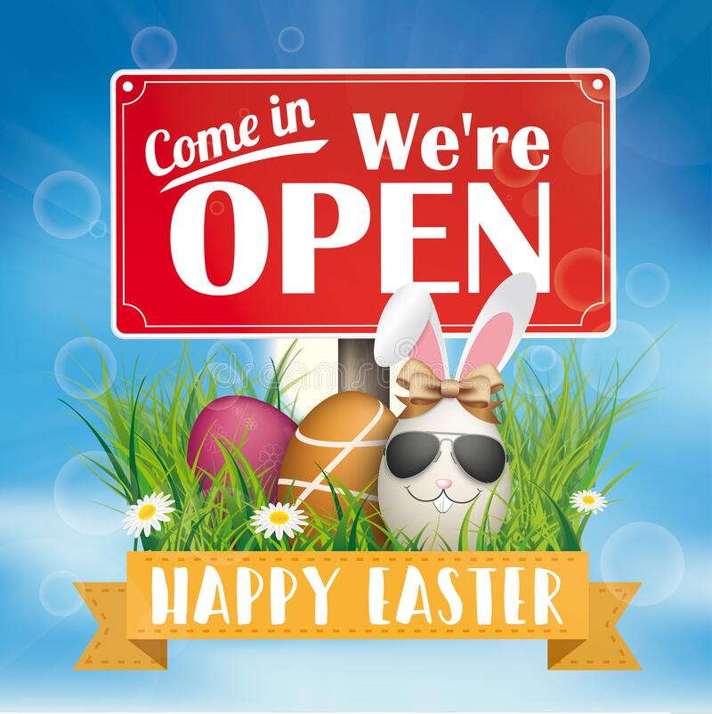 We are open today, 10am - 1pm

Hop on in 🐣🥚🐇