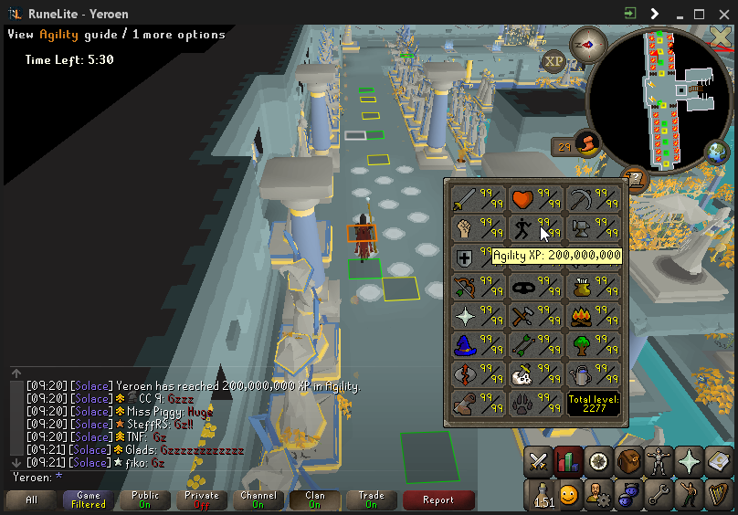 YeroenRS's tweet photo. 200m agility, 22 down 1 to go https://t.co/6953JkvO1p