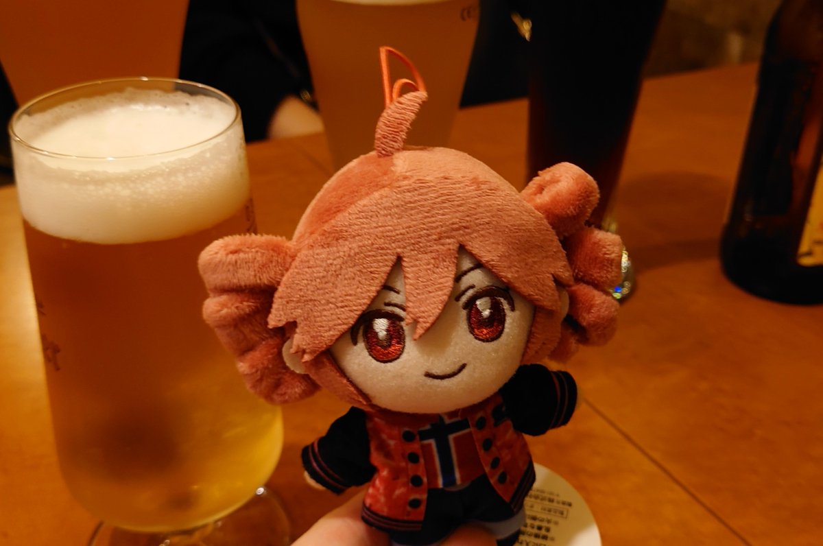 ドイツビールとMSJテトさん