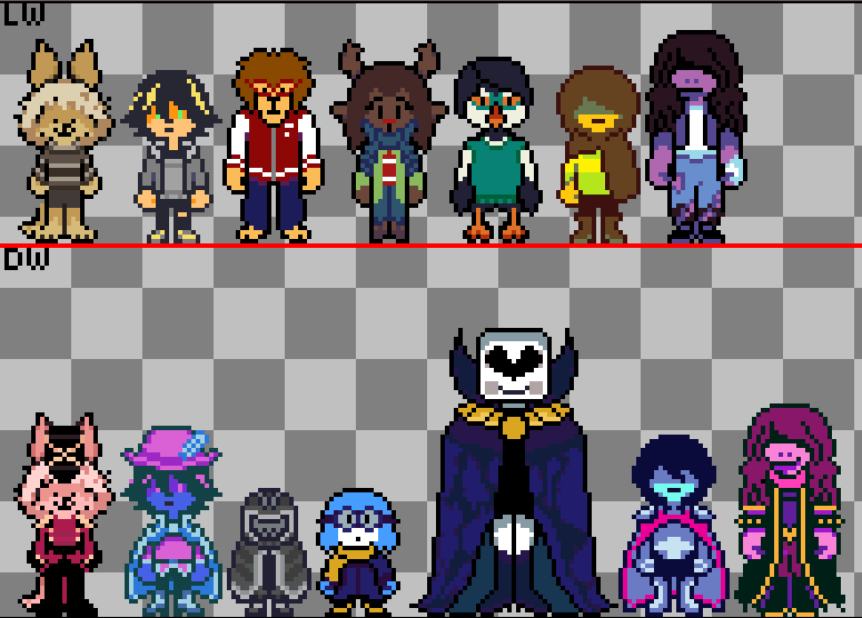 Dragwhite1's tweet photo. DELTARUNE: ROARING WINTER: An alternate retelling of the DELTARUNE Story done via sprite comic, spurred by a missing Hometown resident, a group of friends set out to try and find just exactly where they've gotten too.
Twitter: @Deltarune_RW
Dragwhite#7214
#MyUNDEREVENT https://t.co/eAaJaia3YV