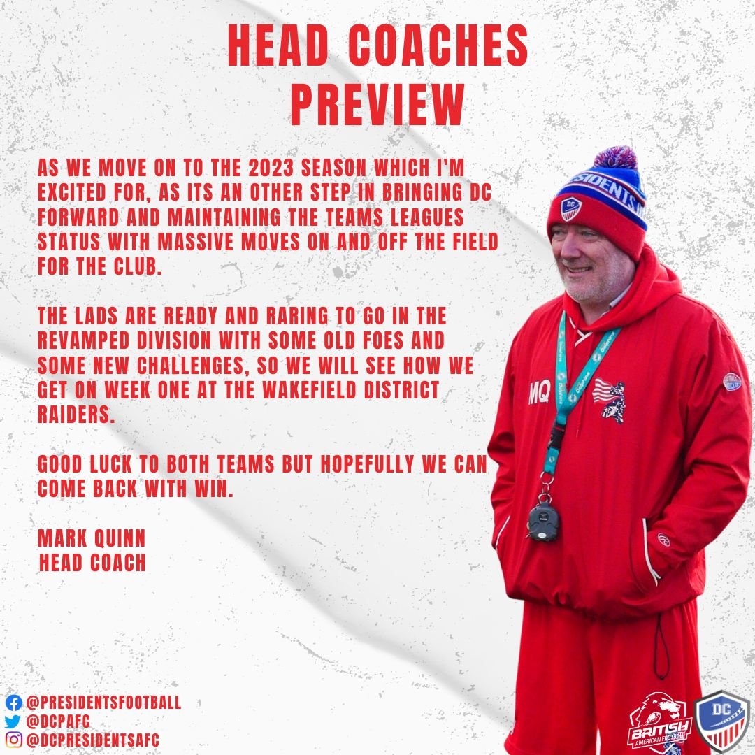 Durham County Presidents American Football Club tweet media