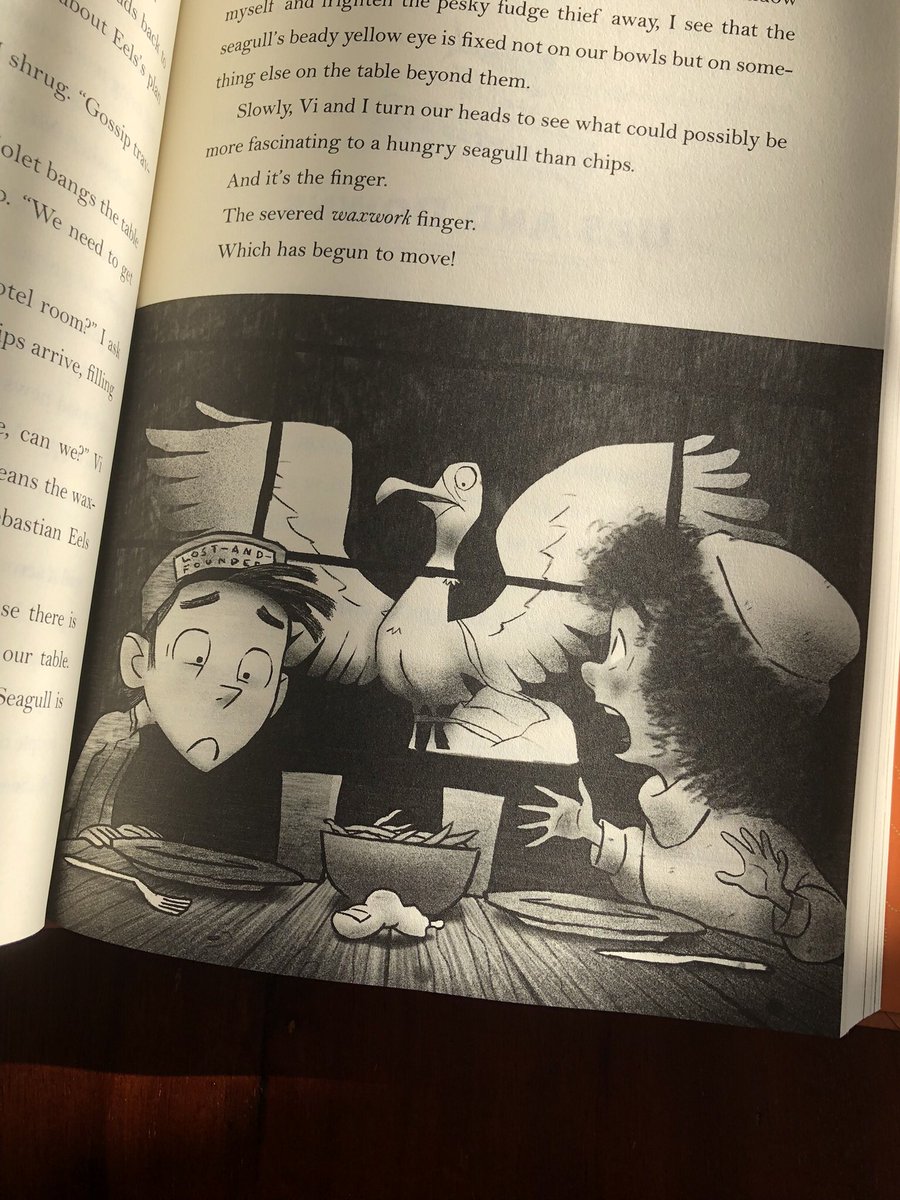 ThomasHTaylor's tweet photo. I received a copy of the illustrated US edition of #festergrimm, published this month. And, as ever, it is packed with @TallTomsTales’s sumptuous pictures. Thank you, @walkerbooksus, for producing such beautiful editions. And thank you, Tom, for your amazing art! #malamander https://t.co/eMxSsWrWSw