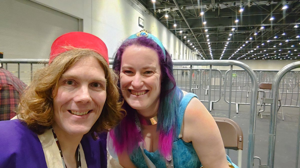 CelebratingSW's tweet photo. #StarWarsCelebration Day Two!! Here we go!! #YesSWC2023 https://t.co/dtxvq6gAdz