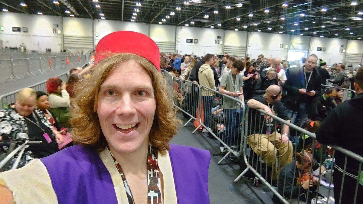 CelebratingSW's tweet photo. #StarWarsCelebration Day Two!! Here we go!! #YesSWC2023 https://t.co/dtxvq6gAdz