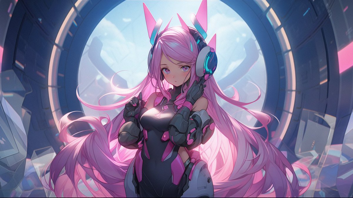 VeeGlitters's tweet photo. .@Grimesz &amp; #midjourney hosted an image sesh a few weeks back (pre V5). Verrrrry briefly a cple of my images were mentioned 😮 I shopped the eyes in one &amp; used /describe here &amp; there. Got some cute stuff back :) Including the semi-original first here. V5 powered!  #cybermage https://t.co/kld0MrZp6D