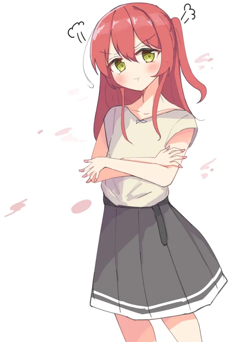 ちょいおこ喜多郁代ちゃん… #ぼっち・ざ・ろっく