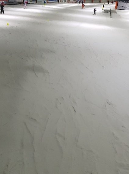 Touching some snow today 🏂💜