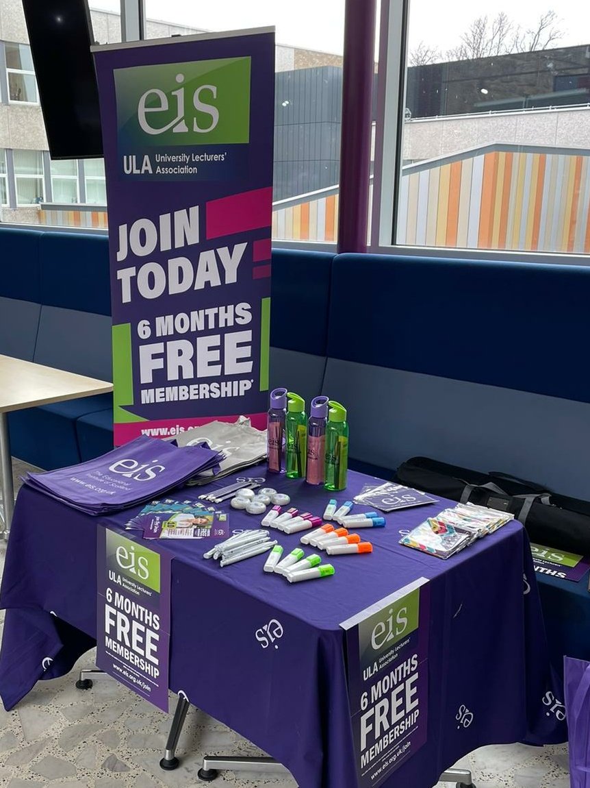 Edinburgh Napier EIS-ULA branch tweet media