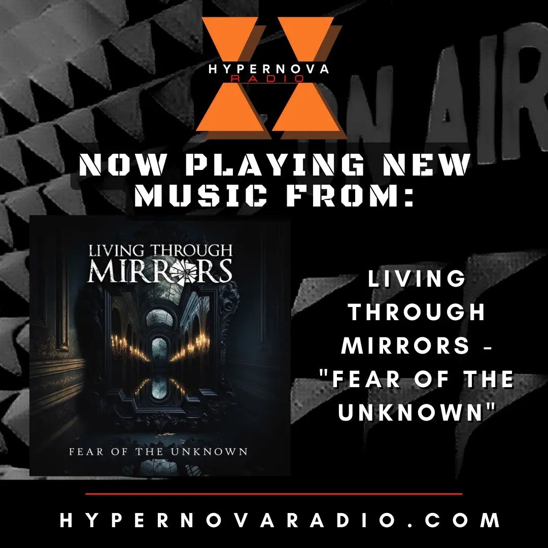 Fear Of The Unknown getting some love on #HypernovaRadio. 🎶🤘 #airtime #metal