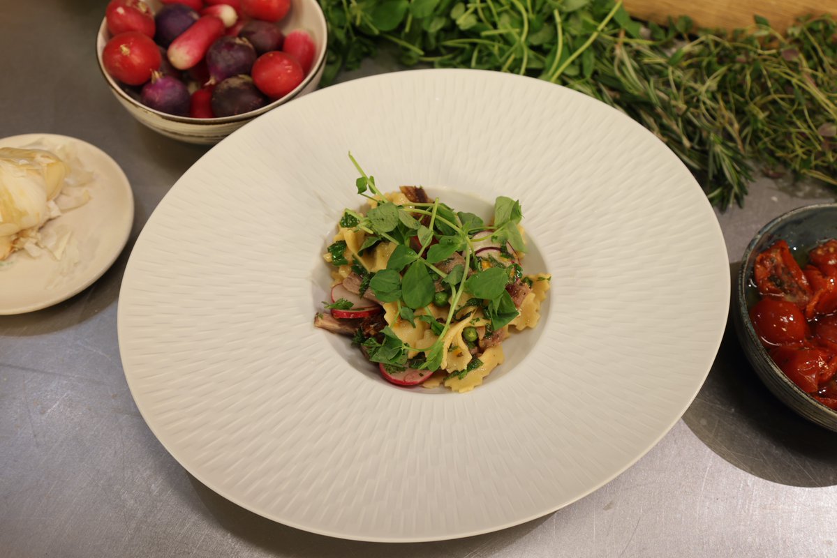 Sat_James Martin on Twitter "👉 PipLacey's Fresh Farfalle, Lamb, Mint