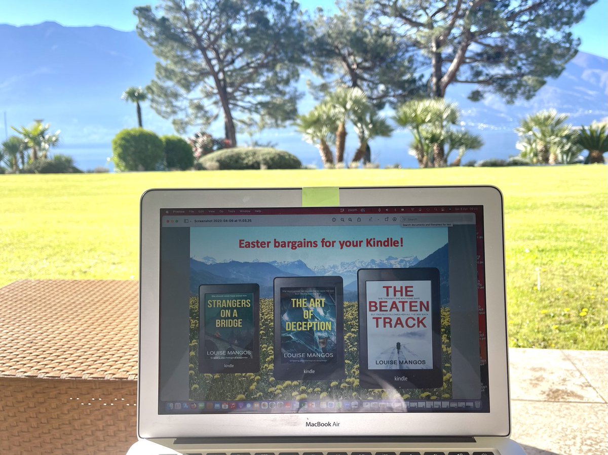 LouiseMangos's tweet photo. Splendid #spring #sunshine at the #WritingShed #Ticino
Short #writing session, then off for a #cycle https://t.co/zHgvoddMS8
