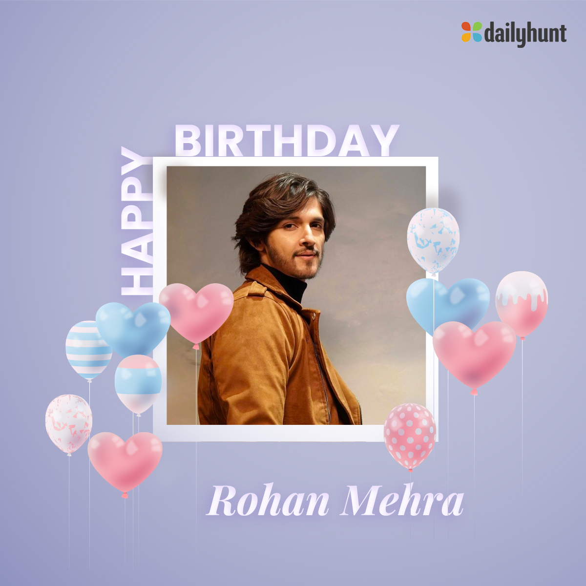 DH_Hindi's tweet photo. टीवी व फिल्म अभिनेता #RohanMehra को जन्मदिन की ढ़ेर सारी शुभकामनाएं 🎉🎂 
@rohan4747 

#HappyBirthdayRohanMehra #HBDRohanMehra #tvshows #Bollywood #film #actor #birthdaywishes #dailyhunt https://t.co/73ZOFOpuD8