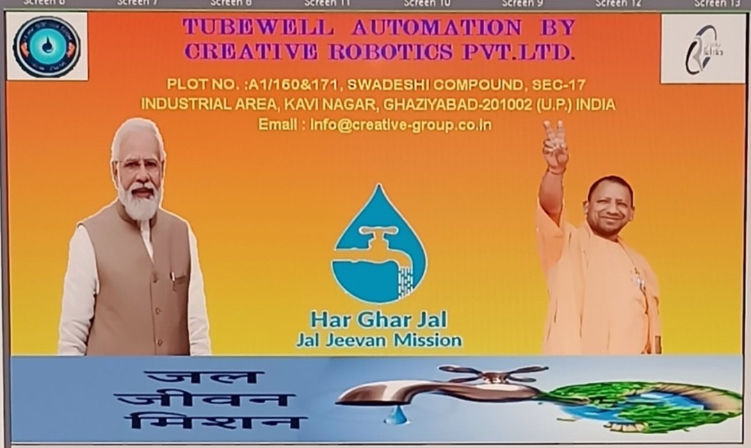 skdixitcrpl's tweet image. Tubewell Automation Panel HMI for Jal Jeevan Mission #JJM Project under #SWSM Deptt #UPJN Rural. Good work by CRPL TEAM
Thanks to Double Engine Sarkar @myogioffice @myogiadityanath @CMOfficeUP @JalShakti @swatantrabjp @UPGovt @JagranNews @DainikBhaskar @ianuragthakur @BJP4India