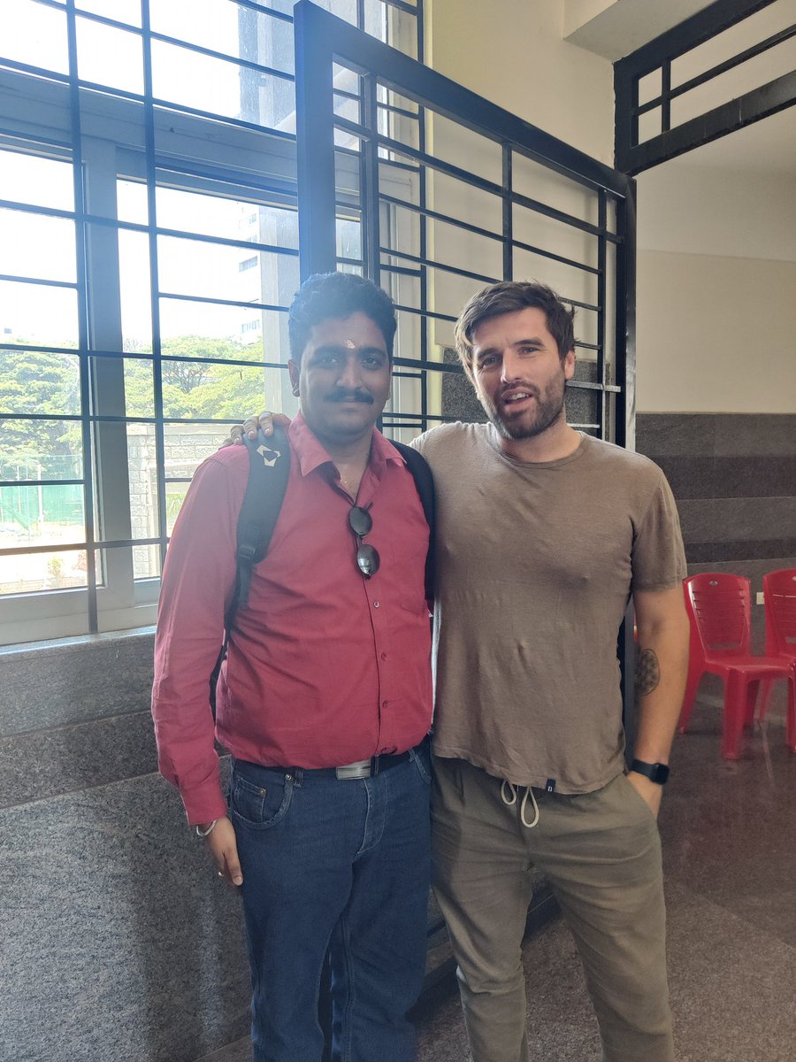 It was great meeting you <a href="/se6wagner/">Seb Wagner</a> 
 Good one and amazing scenarios from Seb.
#CTAwithSFDGBLR #SEBatBLR #SFDGBLR <a href="/sfdgblr/">Salesforce Developer Group, Bengaluru</a>