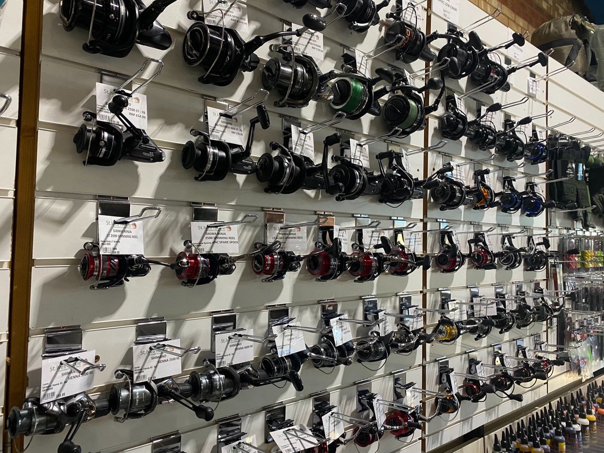 With over 100 rods and over 50 reels in stock we have something for everyone. From the total beginner, lure angler, coarse angler and Carp angler, we have it all covered. Pop in at your leisure for a browse. 
#stivestackle #coarsefishing #lureangling #carpfishing #predatorfishing