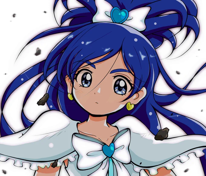 「闇の力のしもべ達よ!」#キュアホワイト #ふたりはプリキュア 