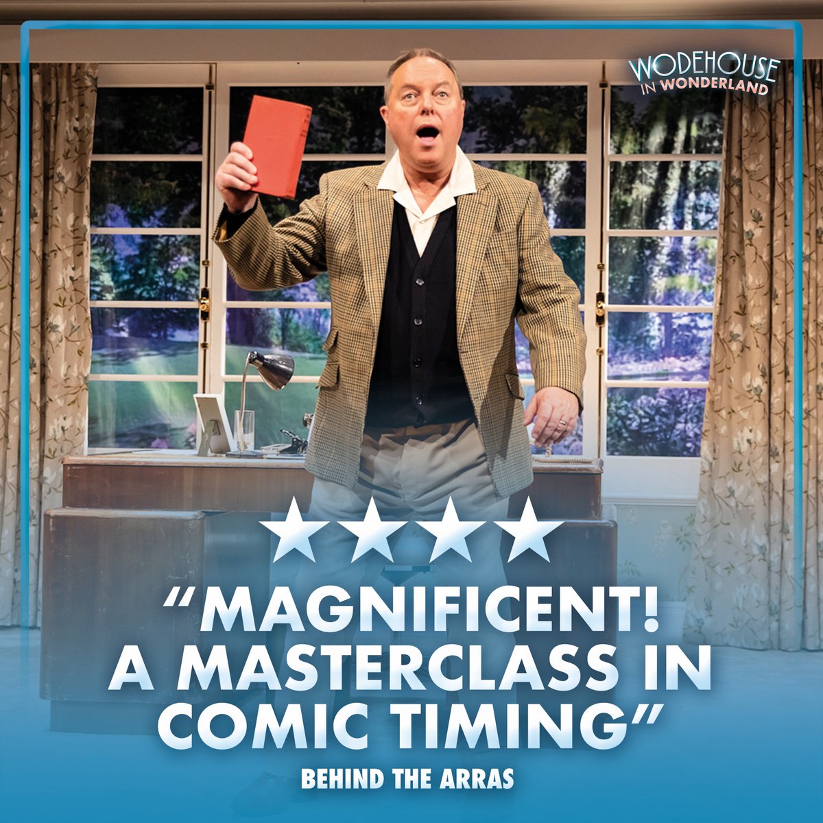 Looking for a little pick-me-up? #WodehousePlay will do the trick 😉

3 weeks of our UK tour remain - book today: bit.ly/WodehousePlay