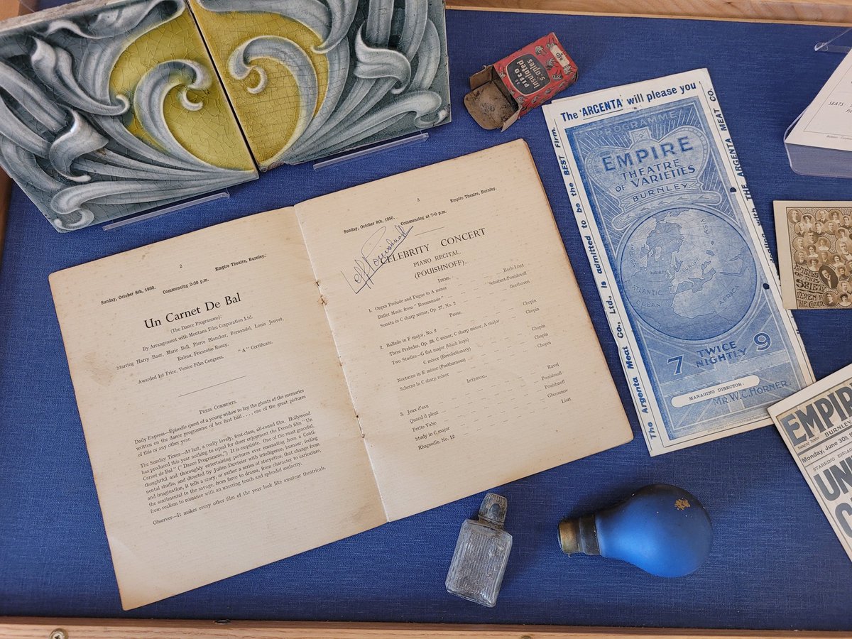 BurnleyEmpire's tweet image. Last year we had the pleasure of displaying items from our archives and photos from behind the scenes at #WeaversTriangle. 
Make sure you visit the Weavers Triangle this Bank Holiday weekend as they reopen with a new display about #Burnley.