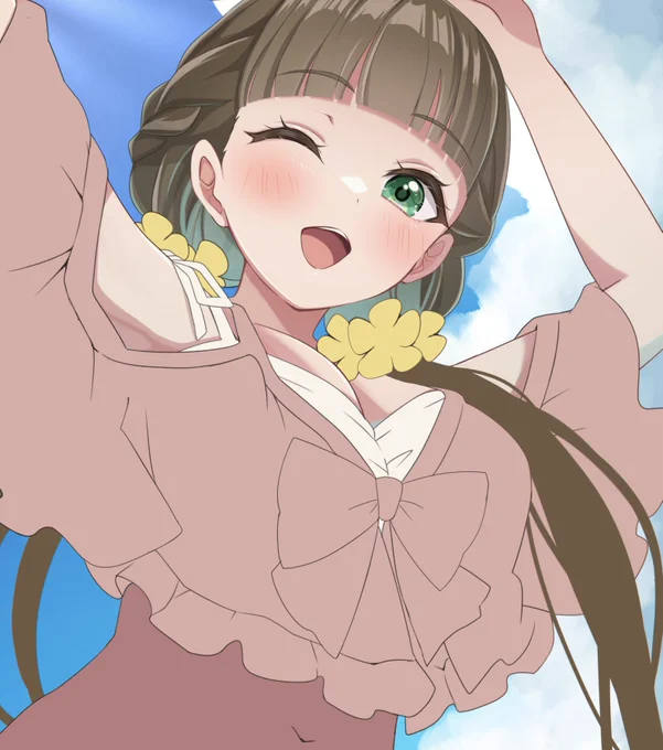 久しぶりに水着絵描いてるっす 