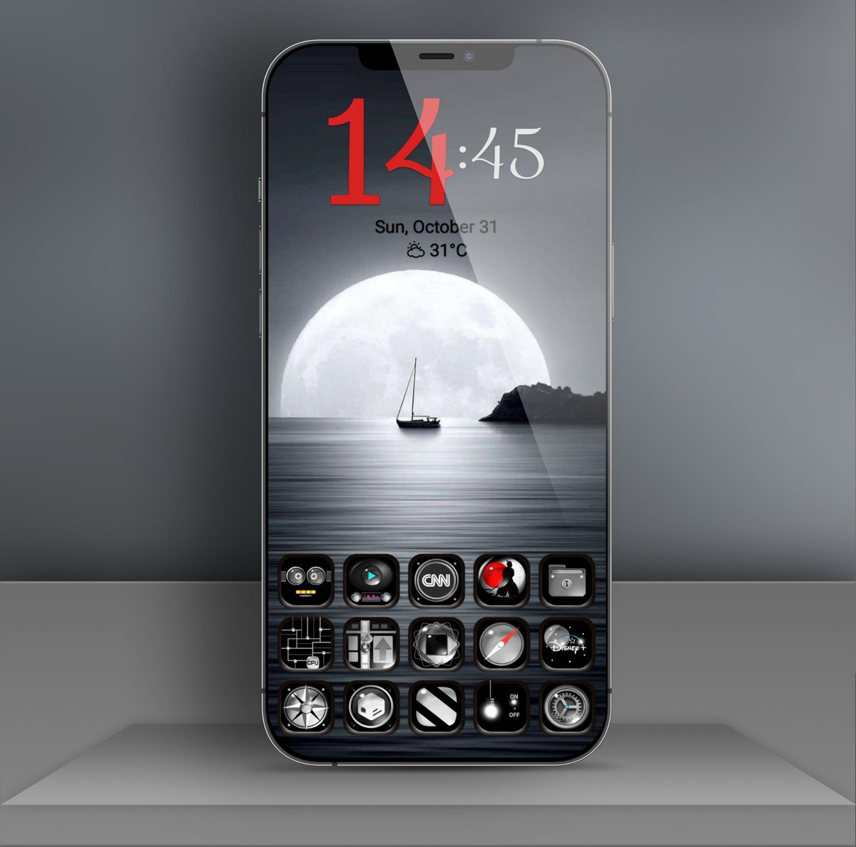 MyLoveJewels's tweet photo. 🌈☀HellO repost my old setup! 😘👊
🔥iOS Jailbreak Icon #MOON_Stone by Me.
🔥Wallpaper by @raafat_saleh
🔥App @SmartLauncher
🔥Template by @TeboulDavid1 / @GalerVodgals
#iPhone14 #theme #icons #Icon #Jailbreak #wallpaper #BlackAndWhite #unc0ver #ios14homescreen #moon https://t.co/GpGwBuZjuu