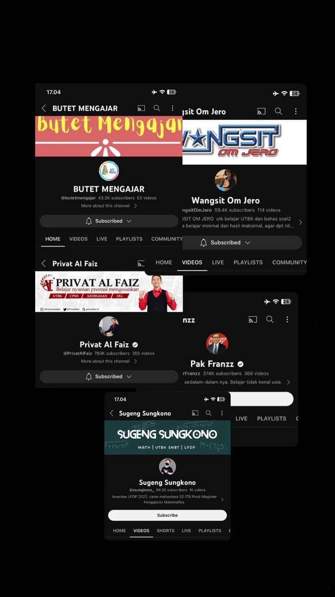 gascumlaude's tweet image. H-1 BULAN UTBK NILAI PK MASIH SEGITU2 AJA?🤯

Coba sinii aku spill caraku dapetin nilai skor PK UTBK 730+ H-1 bulan padahal nilai skor tryout PK cuman stuck di 200-400an, tanpa bimbel offline dan cuma modal YOUTUBE 👍