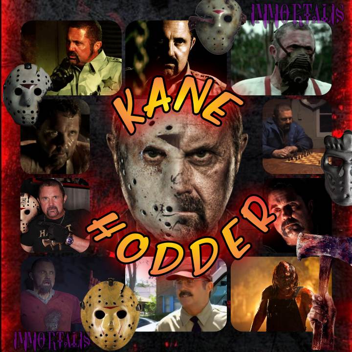 Happy Jason Day to the brilliant Kane Hodder. 
A leading stunt man with memorable roles within horror fandom:
Jason Voorhees
Victor Crowley
Freddy's hand
Leatherface stunt double
Ed Gein
BTK
and Meritt's guard in Wishmaster.

Have a great day Kane. We love you.
#KaneHodder