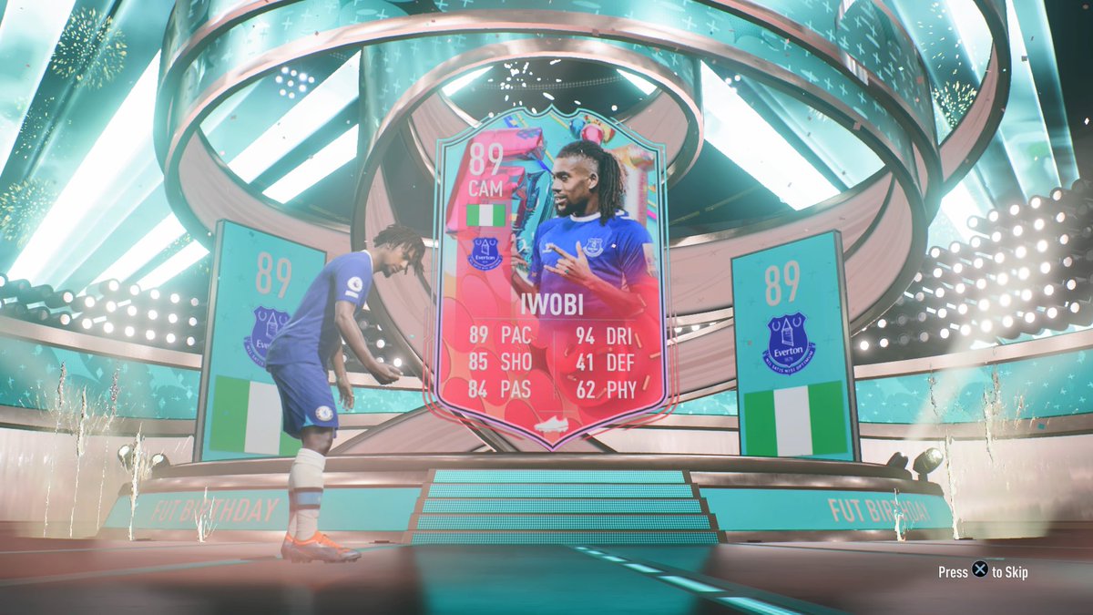 MycopFUT's tweet photo. FUT Birthday Iwobi done ✔
#FIFA23 #FUT23 #FirstOwnerRTG https://t.co/MqhCYETVgX