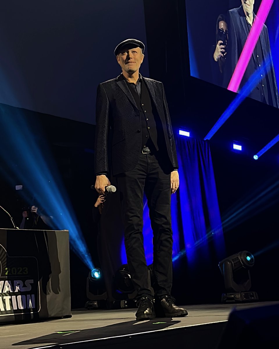 ahsokaofficial's tweet photo. Just announced at #StarWarsCelebration:  

Lars Mikkelsen joins the cast of #Ahsoka as Grand Admiral Thrawn. https://t.co/UX1DGKN5k1