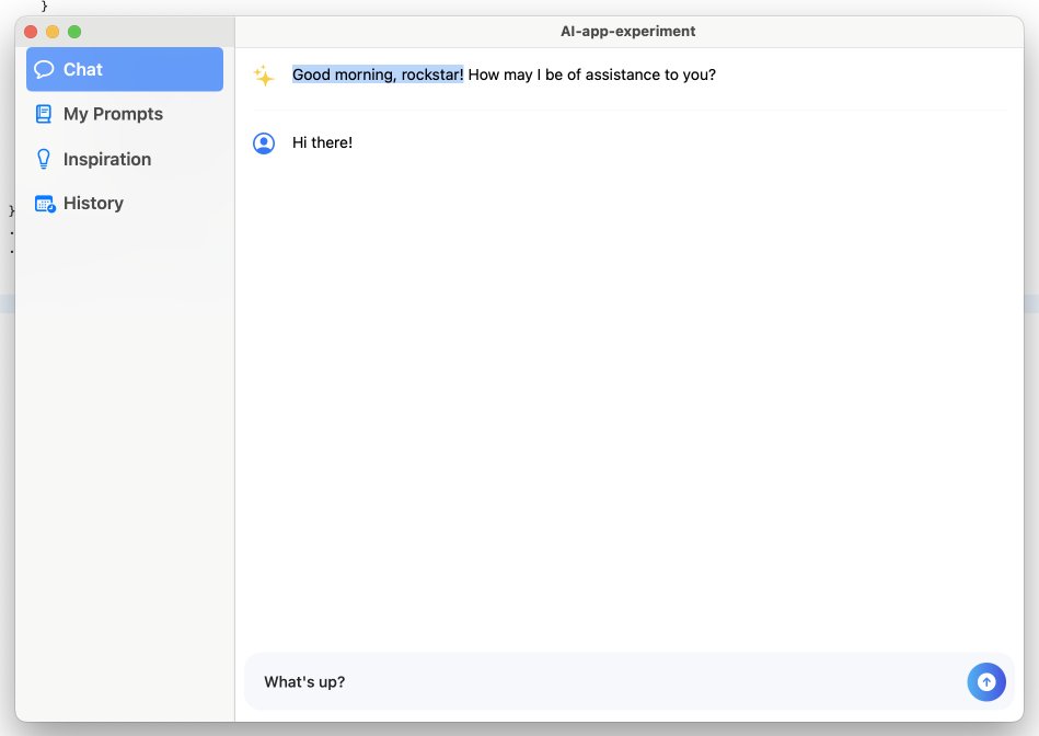 MichalLangmajer's tweet image. 🙌 Day 2 of my #GPT4 Challenge 🙌

Mostly fixed UI/UX of the chat view:
✅ Replaced bubbles with slack-style layout (better readability, allow markdown support)
✅ Possible to copy responses
✅ Supports &quot;enter to send&quot;

Next:
➡️ Connect to OpenAI API
➡️ Other screens