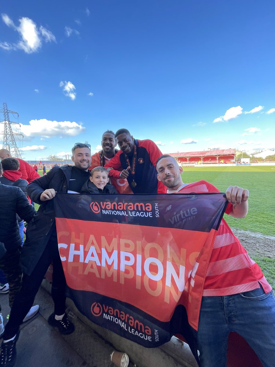 @EUFCofficial 

What a fantastic day yesterday 

Up the fleet 🔴🔴🔴

#ebbsfleet #upthefleet #champion