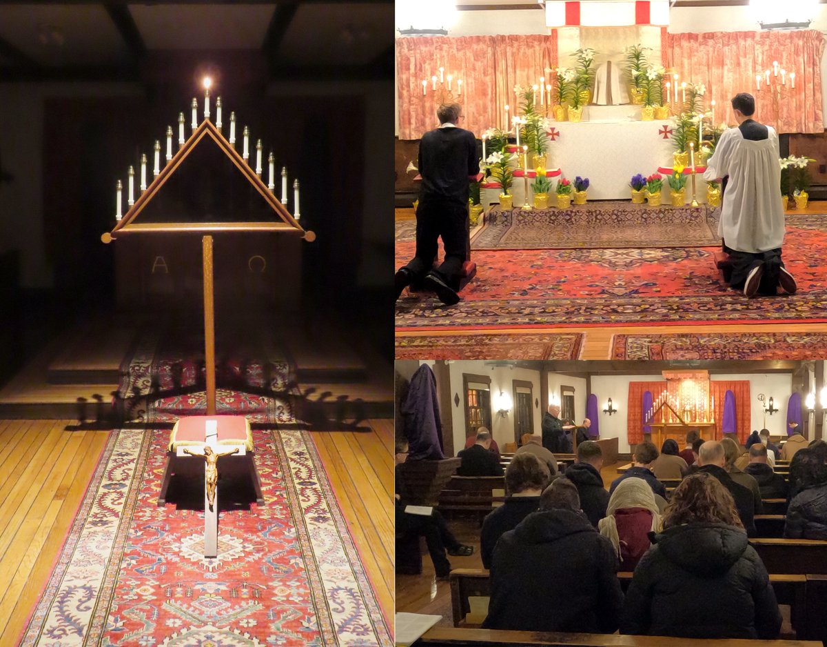 FrPeterOSB's tweet photo. Enduring images of Holy Week at Saint Benedict Abbey, Still River. https://t.co/oXoUMztk8a