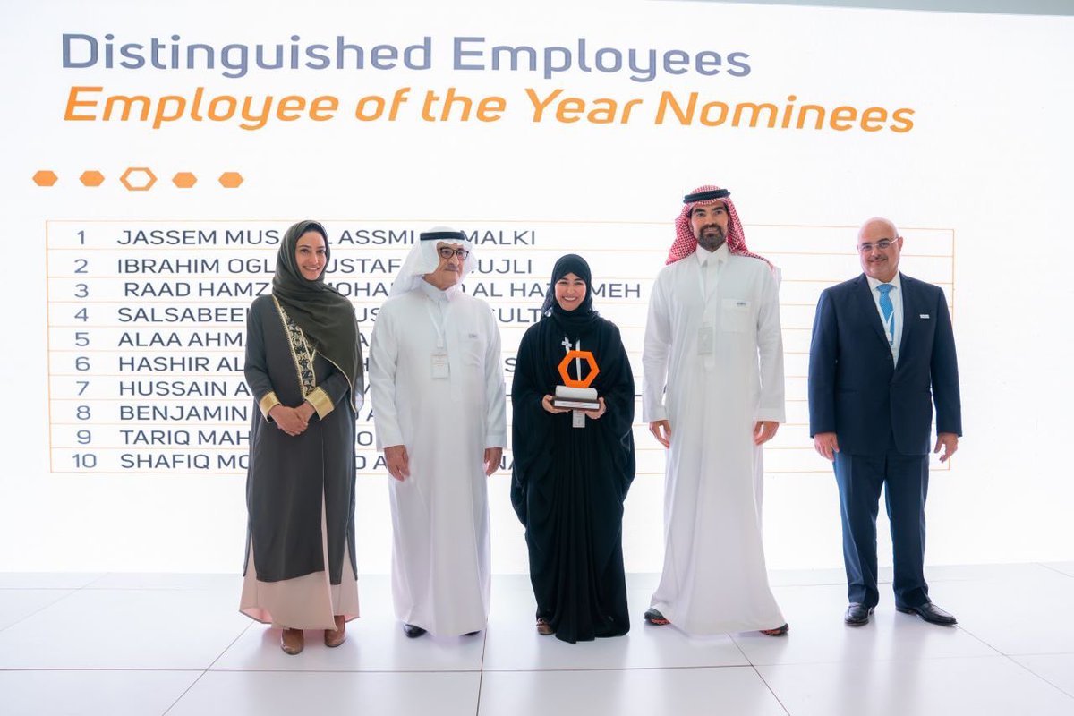 Truly honored to have received the 2023 Distinguished Employees Award during our @NesmaPartners Annual Ramadan Iftar. Sincere appreciation to our amazing leadership. 

#TogetherWeBuildExcellence