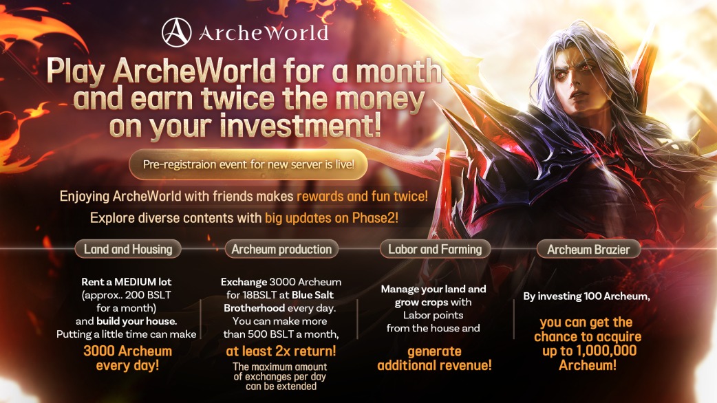 bunkofifah's tweet photo. ArhceWorld NA &amp; SA server Land NFT Minting with Polygon
don't forget. or you will be regret
#ArcheWorld  #NASALandNFT  #Polygon #BORA https://t.co/CqkHrZKqEA