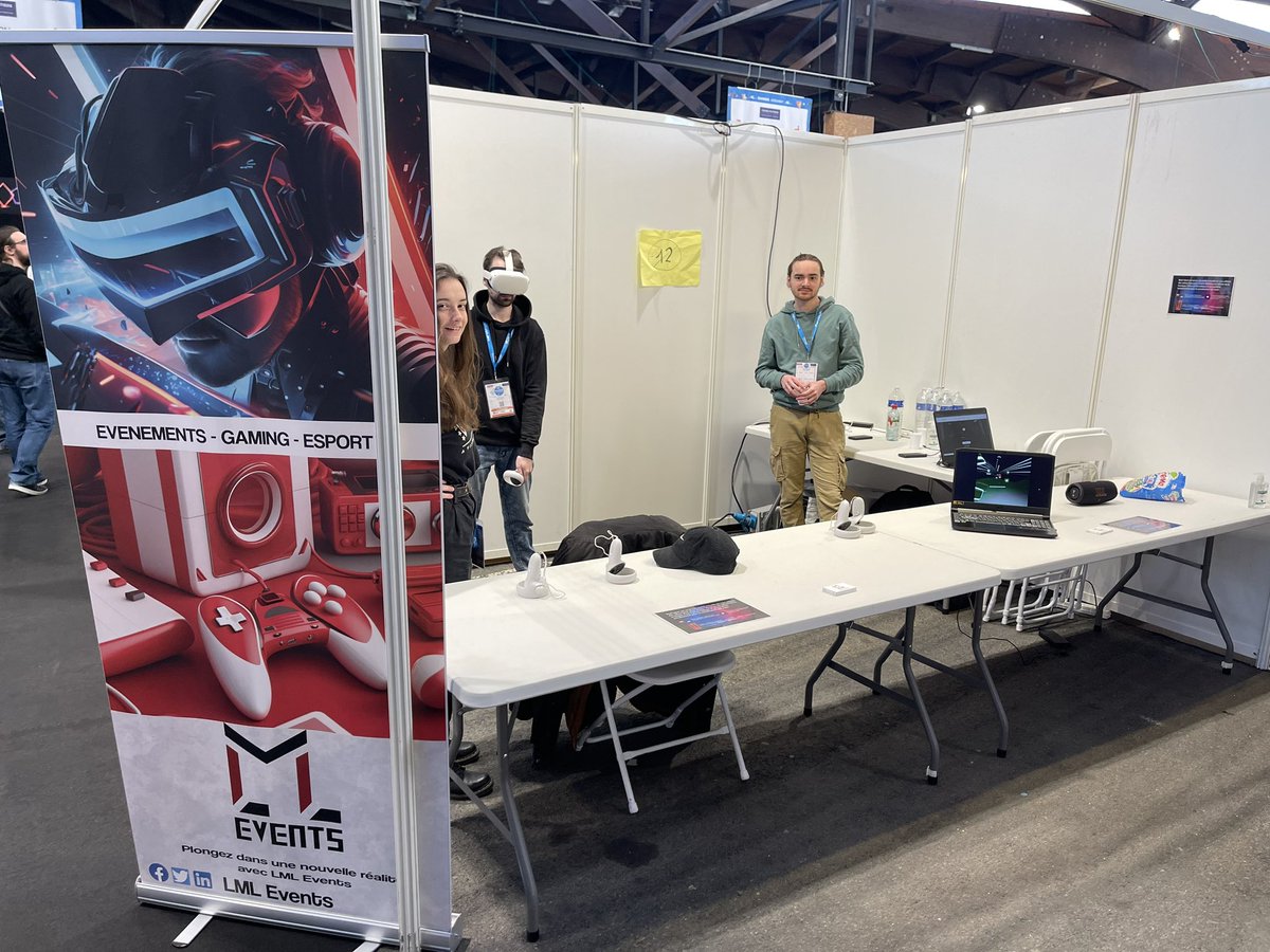 lmlevents49's tweet photo. C’est parti pour cette #GA2023 ! 🎉

Venez découvrir ou battre des records sur Beat Saber sur notre stand situé à l’entrée des arènes 🎮 https://t.co/kDtqHWUnVb