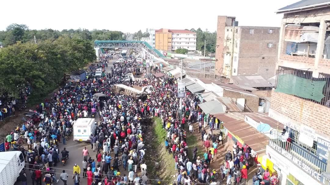 My heartfelt condolences to the families of victims of today's grisly road accident in Migori Town.