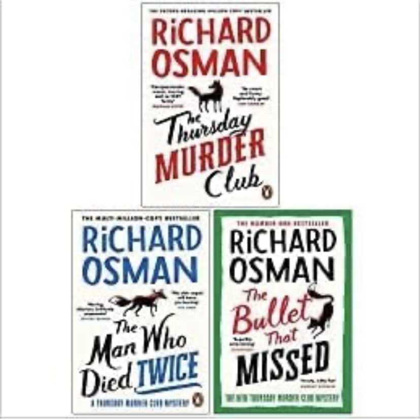 For the first 2 weeks of maternity leave I can’t believe a group of OAPs from the Thursday Murder Club have had me hooked. Have binge read all 3 books now roll on September for the next instalment. Fantastic reads. Now to wait for baby arrival - what will I read?