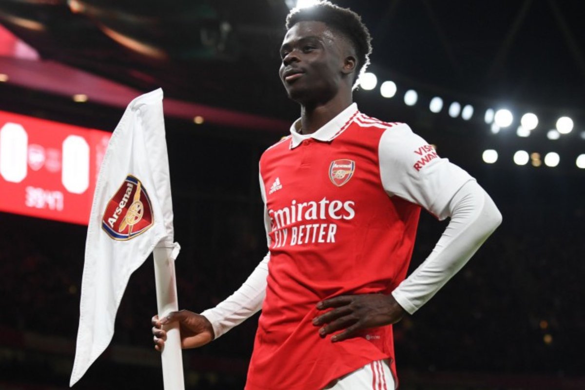 YES ✅ or NO ❌...

Do YOU think that Bukayo Saka 🌶️ will score for #Arsenal vs Liverpool this weekend?! 🤔⚽️

Let me know in the comments below! ✍️ 👇