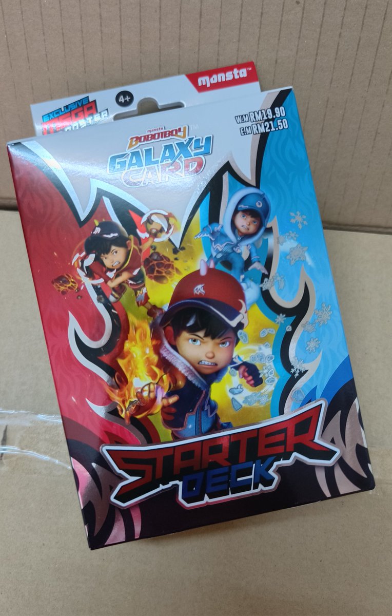 BoBoiBoy Galaxy Card Starter Deck V5 dah sampai 🥶🥵
#BoBoiBoy #galaxycard