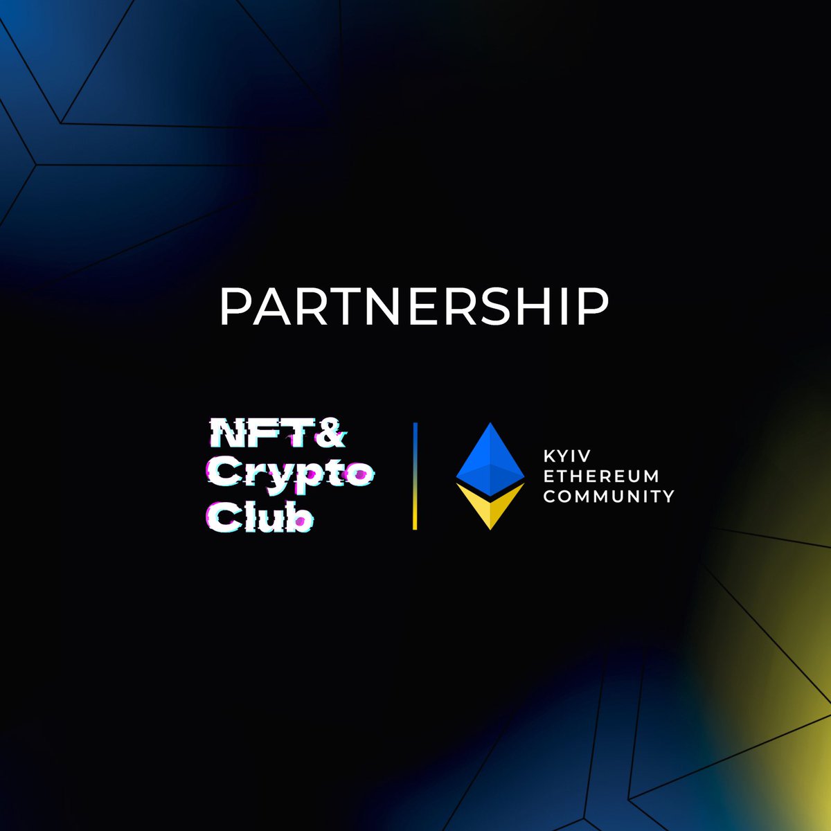 Раді повідомити, про наше нове захоплююче партнерство з <a href="/nft_cryptoclub/">NFT&Crypto Club</a> 🫶

NFT&amp;Crypto Club - ком‘юніті, яке об‘єднує професіоналів, початківців та людей, які цікавляться і хочуть отримати досвід в інноваційних технологіях: NFT, crypto, Metaverse та blockchain в цілому.