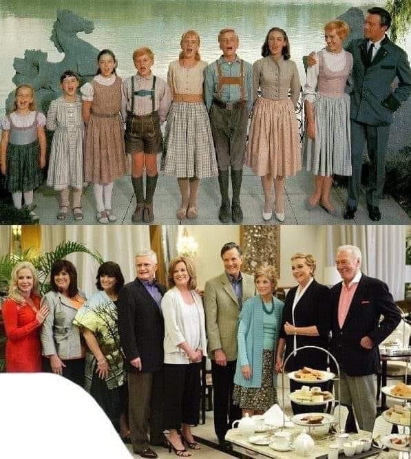 2010: Sound of Music-The “Family Von Trapp” then and 45 years later.