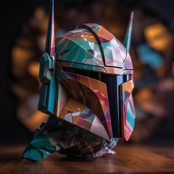 g0rillaAI's tweet photo. This is the way #2. Some #Mandalorian๐ท style experiments with #origami #kigami and #luminogram mixed into the composition.
Pretty unexpected but neat outcome! Stay bold!
#midjourneyv5 #AIart #PromptAlchemists #promptengineering #ai #promptshare #aiartcommunity https://t.co/gg7s7jwG2a